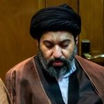 عکس؛ سفر به تاریخ؛ «سید میثم خامنه‌ای، فرزند رهبر انقلاب» در مراسم تشییع سید ابراهیم رئیسی