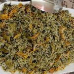 طرز تهیه باقالی پلو با مرغ ریش‌ ریش