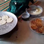 ببینید؛ غذای روستایی در ایران؛ پخت نان سنتی توسط یک بانوی عشایر