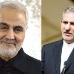 عکس؛ سفر در زمان؛ «حضور سردار سلیمانی در خانه پدری اسحاق جهانگیری»؛ سال 96