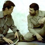 عکس؛ سفر در زمان؛ «شهید حسن باقری» در کنار صدها مین در جبهه؛ سال 1360