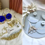 استند حلقه سفره عقد؛ ۱۵ عکس از استندهای شیک برای سفره عقد