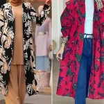مانتو بلند گل گلی تابستانه