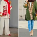 مانتو تیکه دوزی شده زیبا ؛ ۱۵ مدل خاص که تو رو از همه شیک‌تر نشون می‌ده