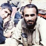 عکس؛ سفر در زمان؛ «شهید خرازی در کنار محسن رضایی» در یکی از مقرهای فرماندهی سپاه؛ دهه 60