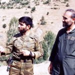 عکس؛ سفر در زمان؛ «علی صیاد شیرازی در کنار رهبر انقلاب و در مراسم اعطای سردوشی دانشکده افسری ارتش»؛ سال 60
