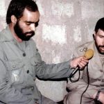عکس؛ سفر در زمان؛ «شهید صیاد شیرازی» با مدل ریش متفاوت در جبهه؛ دهه 60