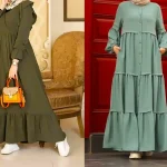 پیراهن پایین پلیسه زنانه؛ ۱۵ مدل جدید برای استایل شیک و تابستونی