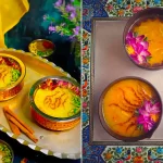 تزئین شله زرد خلاقانه؛ ۱۵ مدل ساده و شیک برای مهمانی و نذری