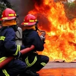سوختگی ۵ کارگر در آتش سوزی شهرک صنعتی محمود آباد قم – تجارت نیوز