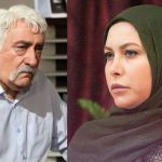 آشتی کنان حشمت فردوس و پری سیما در پشت صحنه سریال ستایش+ عکس