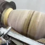 ببینید؛ نحوه ساخت یک گلدان زیبا با پوست پسته با کمک دستگاه خراطی